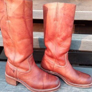 Frye Campus Boots 14L Saddle Brown 8.5